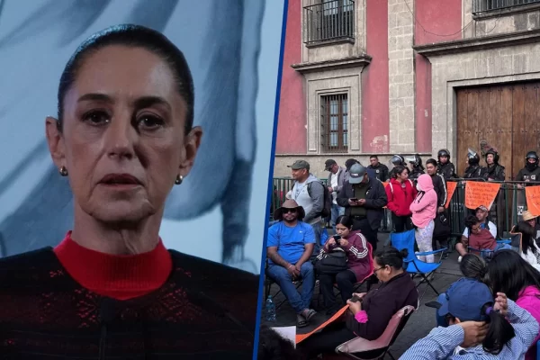 Sheinbaum habla a maestros de la CNTE: ‘No vemos por qué hay que cerrar las puertas de Palacio’