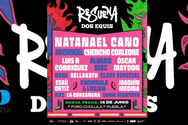 Puebla vibrará con el festival Resuena Dos Equis, es el 14 de junio